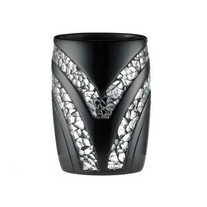 Popular Bath Black Sinatra Bath Decor Accessories, Premium, Durable, Acrylic